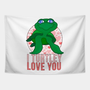 I Turtley Love You Tapestry