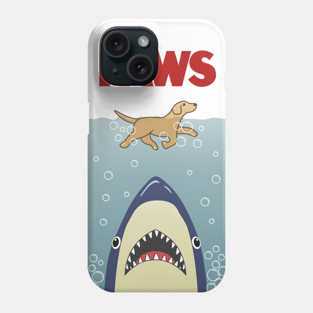 Paws on the Water Phone Case by goodkwr