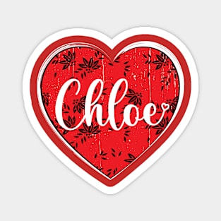 I Love chloe First Name I Heart chloe Magnet