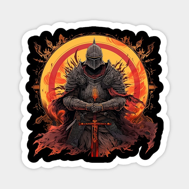 dark soul Magnet by weirdesigns