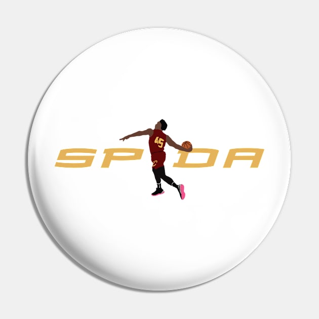 Donovan Mitchell - Spida Cavs Pin by SportCulture