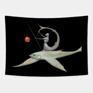 Hieronymus Bosch: Flying Fish Knight Tapestry