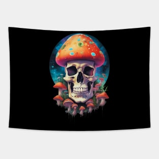 shroomy skull V Tapestry