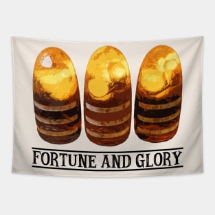 Fortune and Glory Kid Tapestry