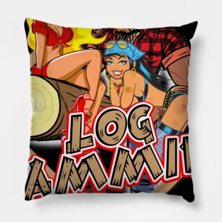 2020 log jamming Pillow