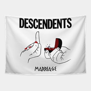 The Descendents Marriage Fan Artwork Tapestry