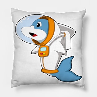 Dolphin as Astronaut with Costume Pillow