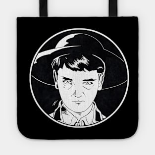 ISAAC CHRONER - Children of the Corn (Circle Black and White) Tote