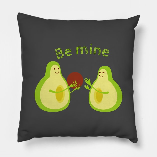 be mine in valentine day Pillow by osvaldoport76