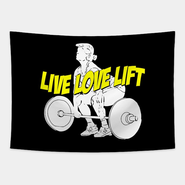 Live Love Life Tapestry by jerranne