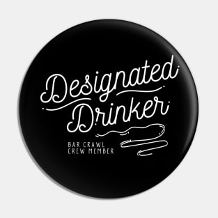 DESIGNATED DRINKER Pin