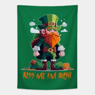 Kiss Me I'm Irish Tapestry