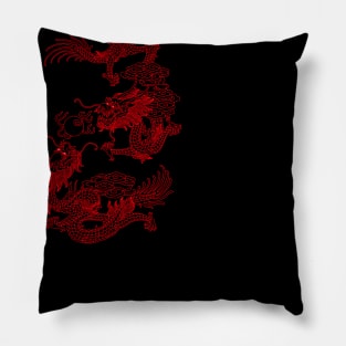 Chinese dragons Pillow