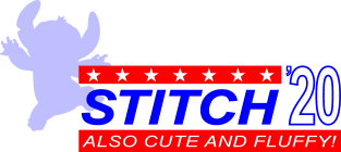 Stitch Presidential Campaign Magnet