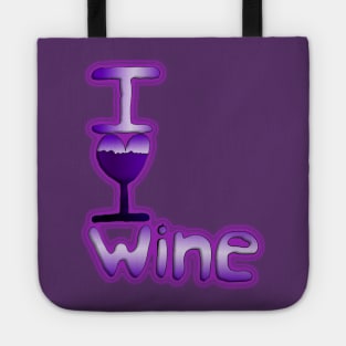 I Love Wine Tote