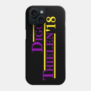 Diggs & Thielen 2018 (Purple Letters) Phone Case