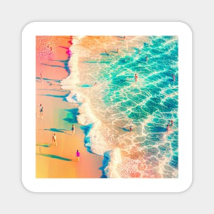 Ocean Dreaming / Day at the beach collection Magnet