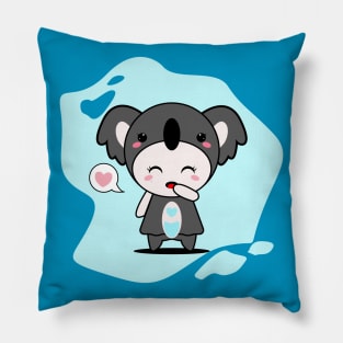 Cute Koala Character Pillow