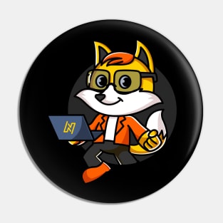 Nytelock Programmer Mascot - Motivational Pin