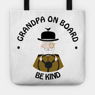 Grandpa on board Tote