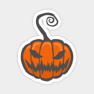 Halloween scary pumpkin Magnet