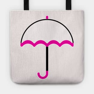 Pink Umbrella Tote