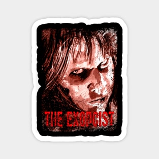 Graphic Art Horror Movie Magnet