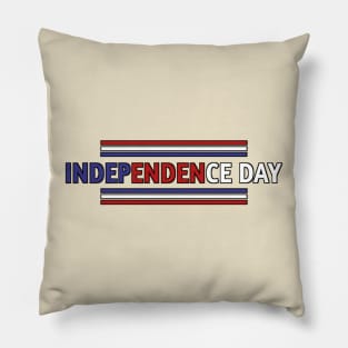 Independence Three Linee Pillow