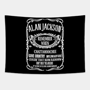 Alan Jackson Soothing Songbook Tapestry