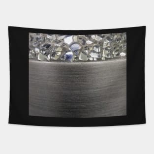 Photographic Image of Silver Sparkle and Shine Tapestry
