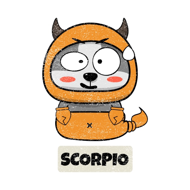 Funny Zodiac Baby Scorpio by vukojev-alex