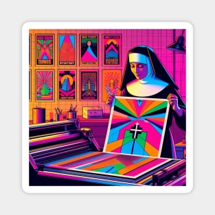 Sister Corita Kent - The Screen-printing nun Magnet