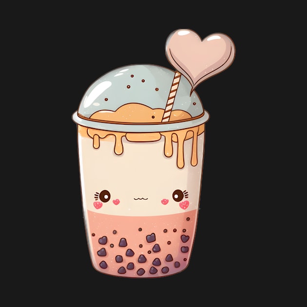 Valentine's day Bubble tea Couples boyfriend and girlfriend husband and wife lovers gift idea by Mi Styles