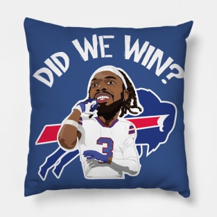 Did we win? Pillow