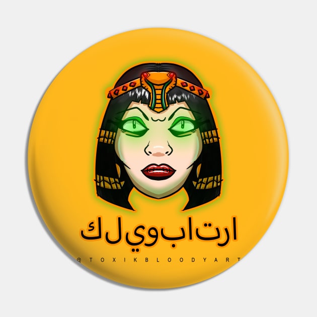 Cleopatra Pin by toxikbloodyart