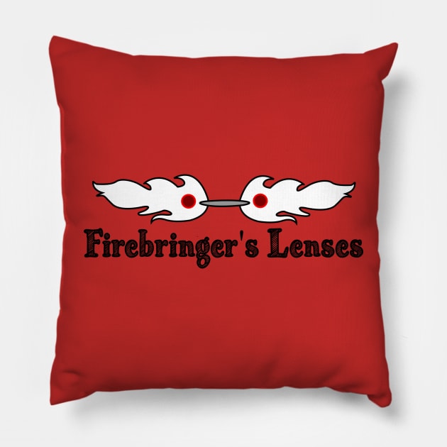 Oculator Lenses- Firebringer's Lenses Pillow by Cactus Sands