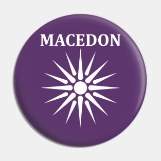 Macedon Alexander the Great Sun Pin