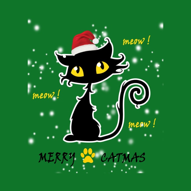 merry catmas by Abir's Store