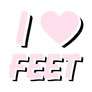 I Love Feet T-Shirt