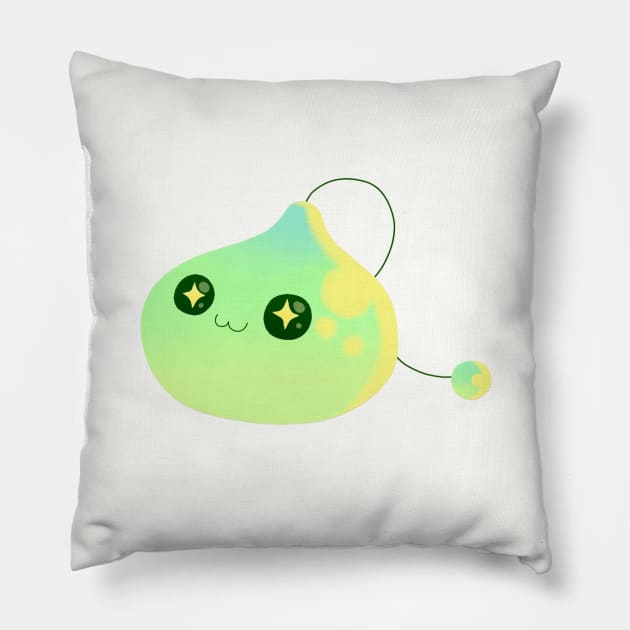 Maplestory Slime Monster Pillow by Meshuga