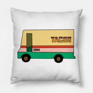 Taco Truck Pillow