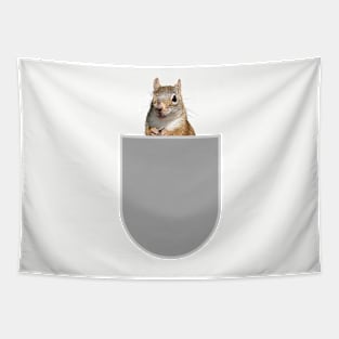 Pocket Squirrel Tapestry