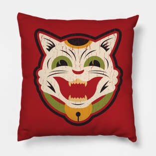 Feelin' Lucky? Maneki Neko Pillow