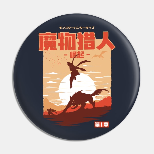 Rise of the Monster Hunter Pin by StevenToang