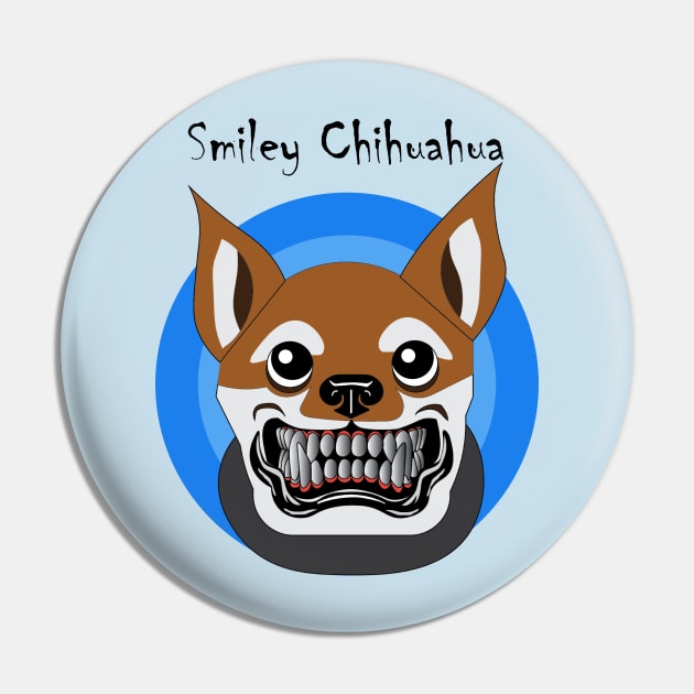 Smiley Chihuahua Pin by GilbertoMS