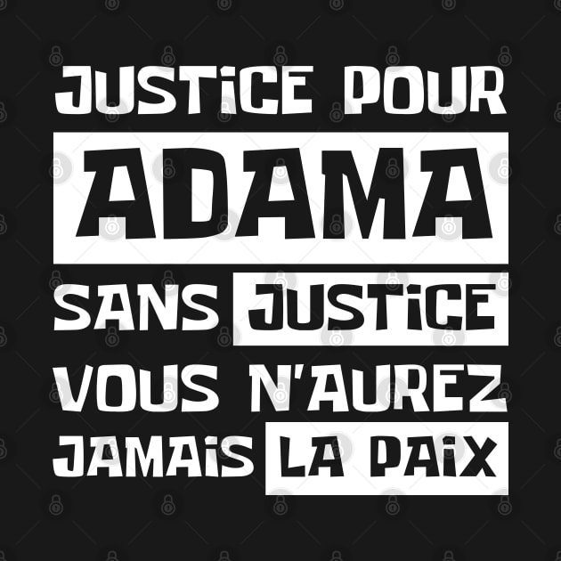 Justice Pour ADAMA by CF.LAB.DESIGN