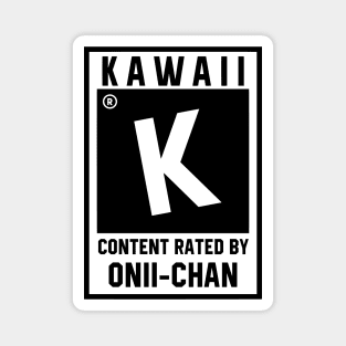 Kawaii content Magnet