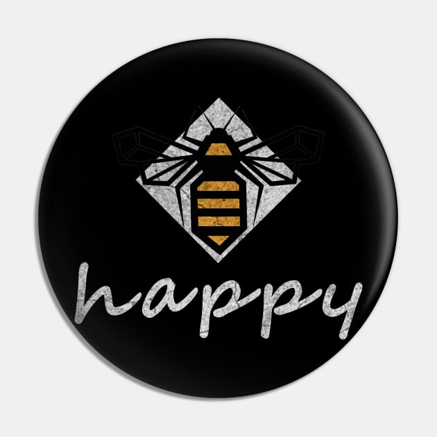 Bee-happy design for happy naturist,greenlovers Pin by ysmnlettering