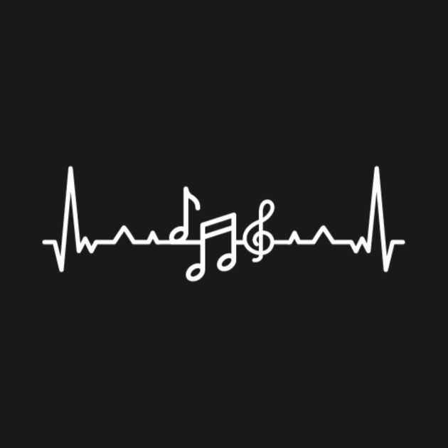 Discover Musician Heartbeat - Music - T-Shirt