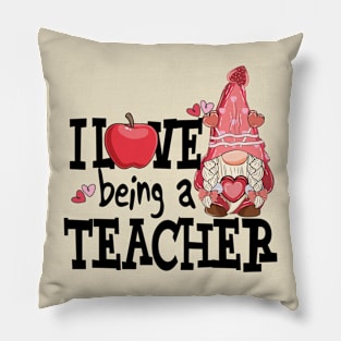 Love Being A Teacher Pillow